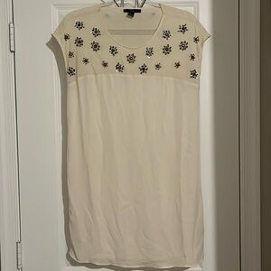 Forever 21 cream beaded tunic/ dress